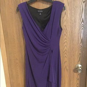 Purple Wrap Dress
